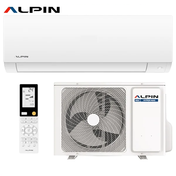 Хиперинверторен климатик Alpin Hyper Max ASW-35HENI/ ASW-35HENO, 12 000 BTU, Клас А+++