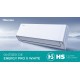 Хиперинверторен климатик Hisense Energy Pro X White QH35XV3AG, 12 000 BTU, Клас А+++
