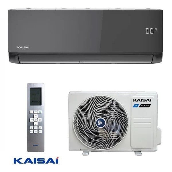 Инверторен Климатик Kaisai Ice Black KLB-12HRHI / KLWB-12HRHO, 12000 BTU, Клас А+++