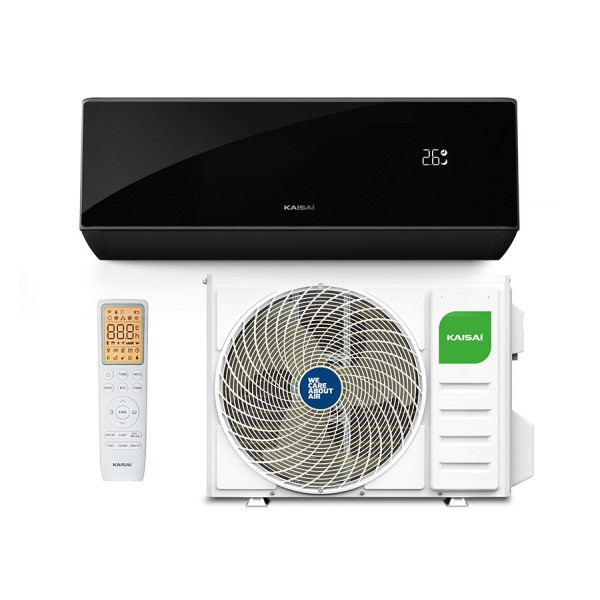 Инверторен климатик KAISAI BLACK PRO HEAT + KRWB-18TLHI / KRWB-18TLHO,  18 000 BTU, Клас А+++