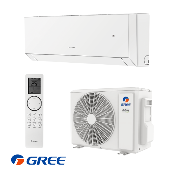 Инверторен климатик Gree Clivia GWH09AUCXB-K6DNA2A-I / GWH09AUCXB-K6DNA1A-O, 9 000 BTU, Клас А+++